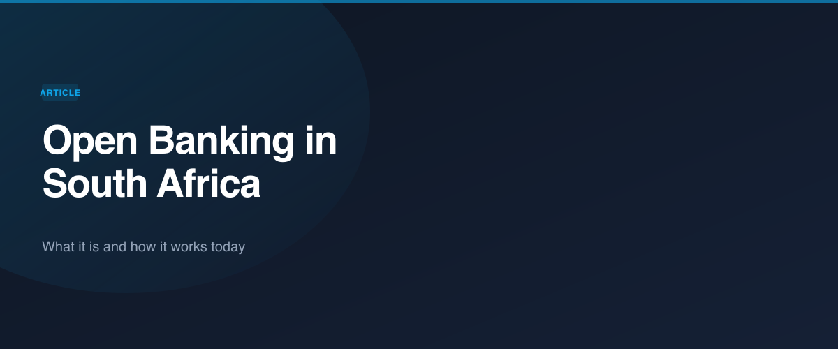 Open banking in South Africa explained